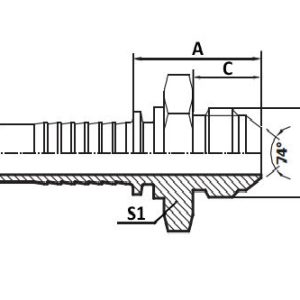 shtucer-konus-metricheskiy-74